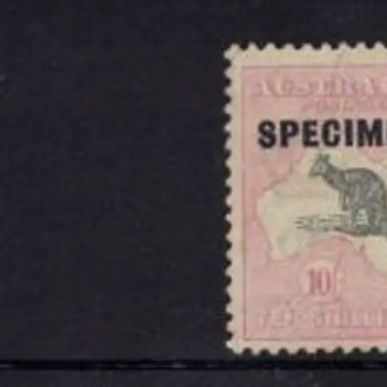 Specimens 1923/4 £1 Grey MLH x 2 & 1931/6 10/- ...