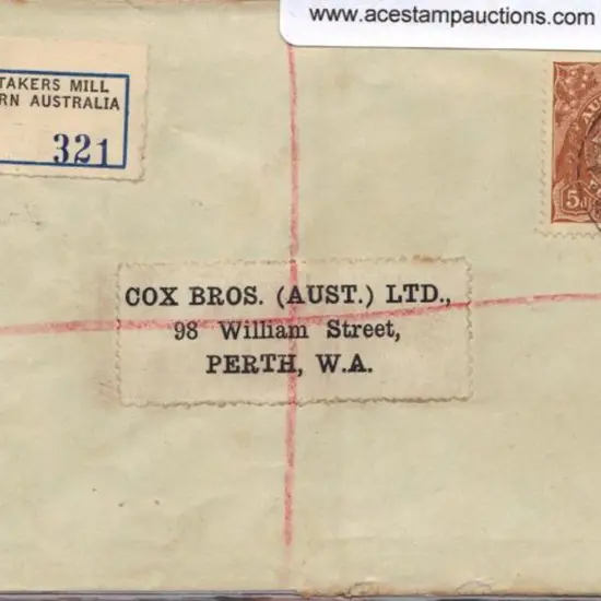 1935 (7th June & 30th Aug) Reg'd covers with ...
