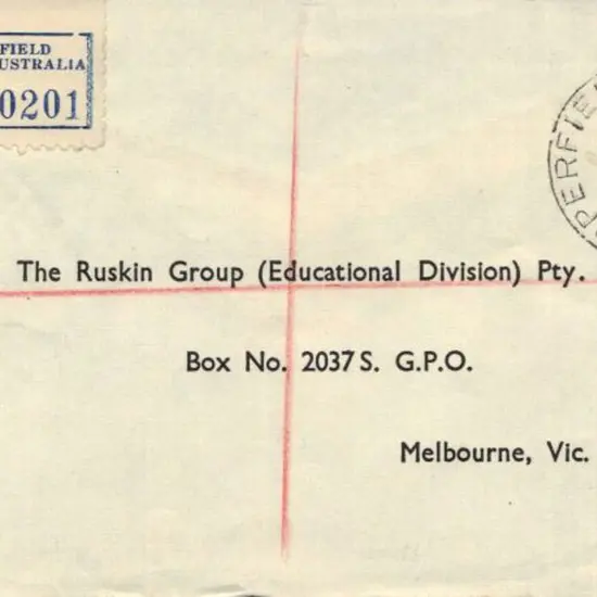 1963 (30th April) cover with COPPERFIELD (a scarce ...