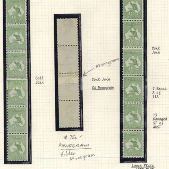 ½d green coil strips all with joins x 3. The ...