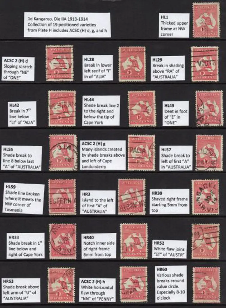 1d red Die IIA collection of used positioned ... Image 1++
