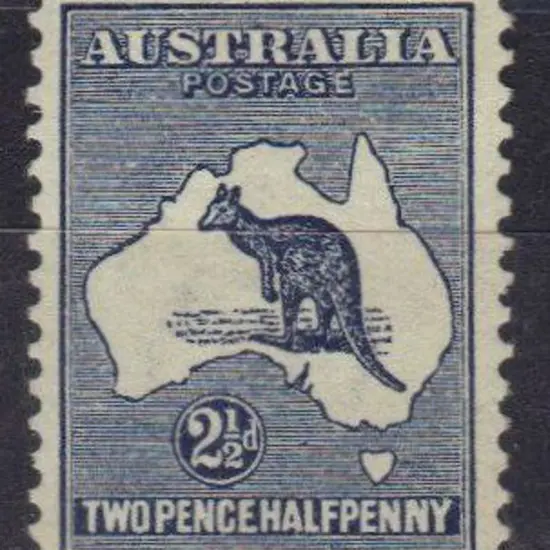 2½d indigo. Fine MLH. SG 4 Retails $70