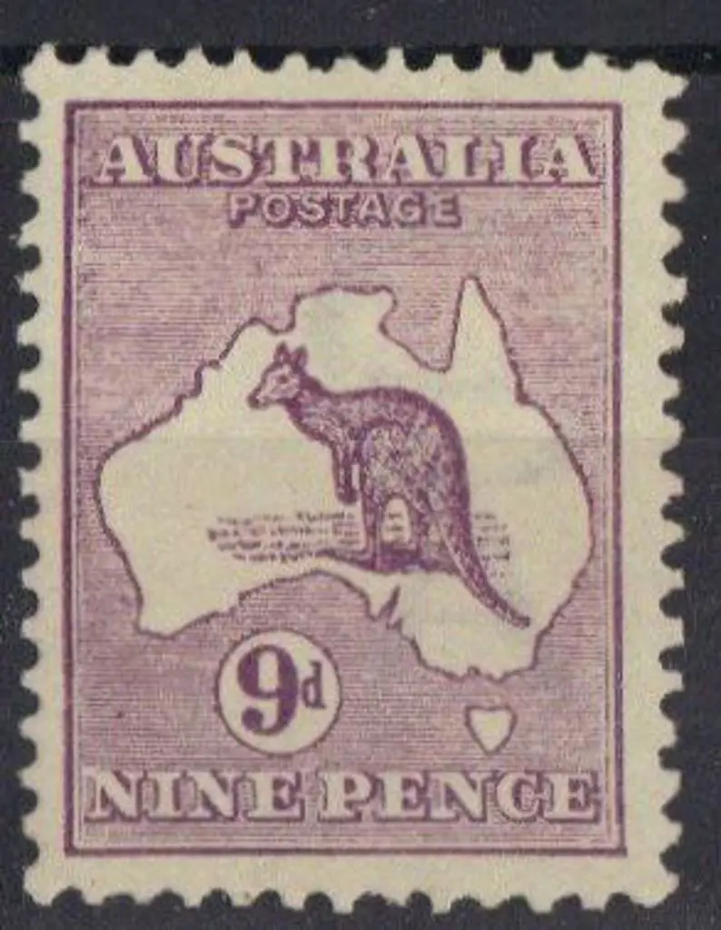 9d violet MVLH verging on MUH.ACSC 24 Cat. $125+  ... Image 1++