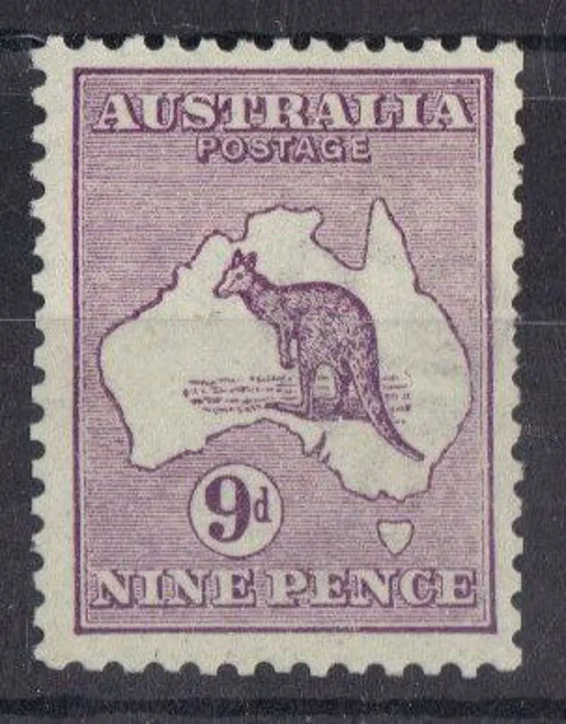 9d violet. 2 pulled perfs at right but fresh MUH. ... Image 1++