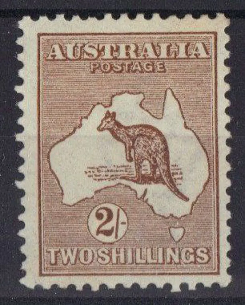 2/- brown. MUH & fresh. Good perfs & lovely ... Image 1++