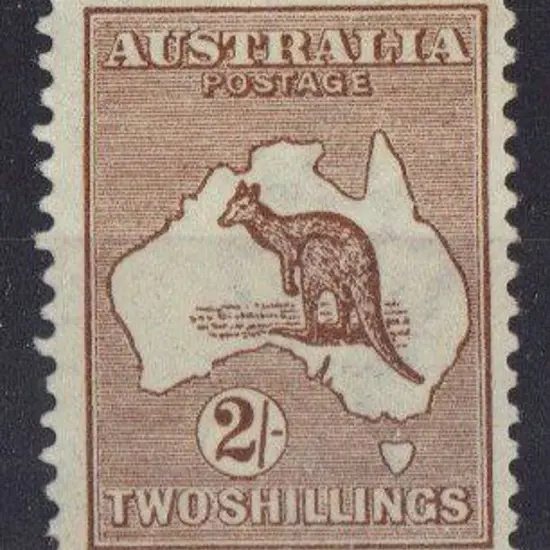 2/- brown. MUH & fresh. Good perfs & lovely ...