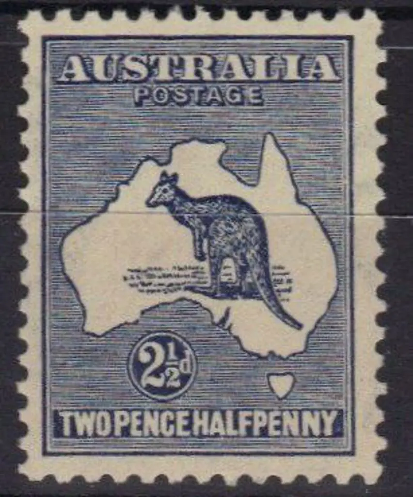 2½d indigo MUH & centred very slightly to left. ... Image 1++