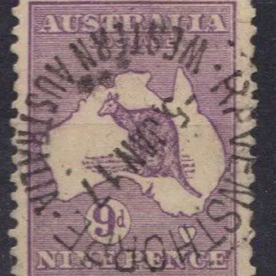 9d violet fine used with a lovely central ...
