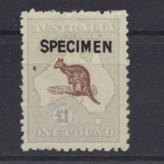 £2, £1 & 10/- all ovptd SPECIMEN type B.  10/- & ...