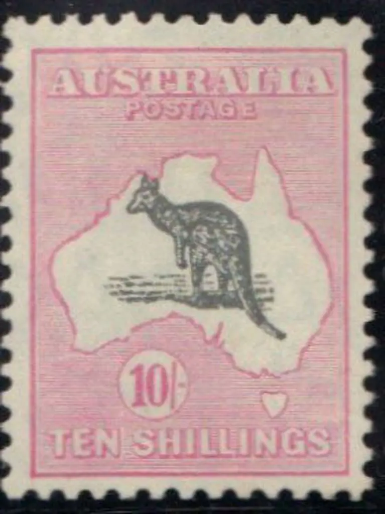 10/- grey & pink. Superb MLH. Lovely, well-centred ... Image 1++