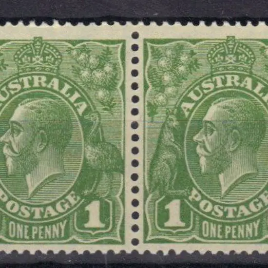 1d green Die I/II in horizontal pair MVLH. ACSC ...