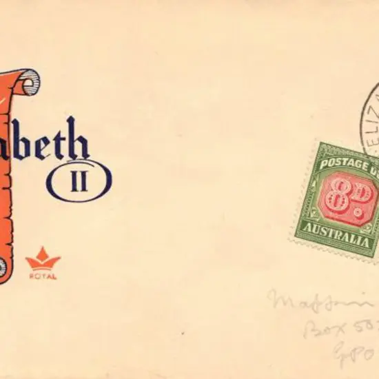 1957 (23rd April) 8d Postage Due First Day Cover ...