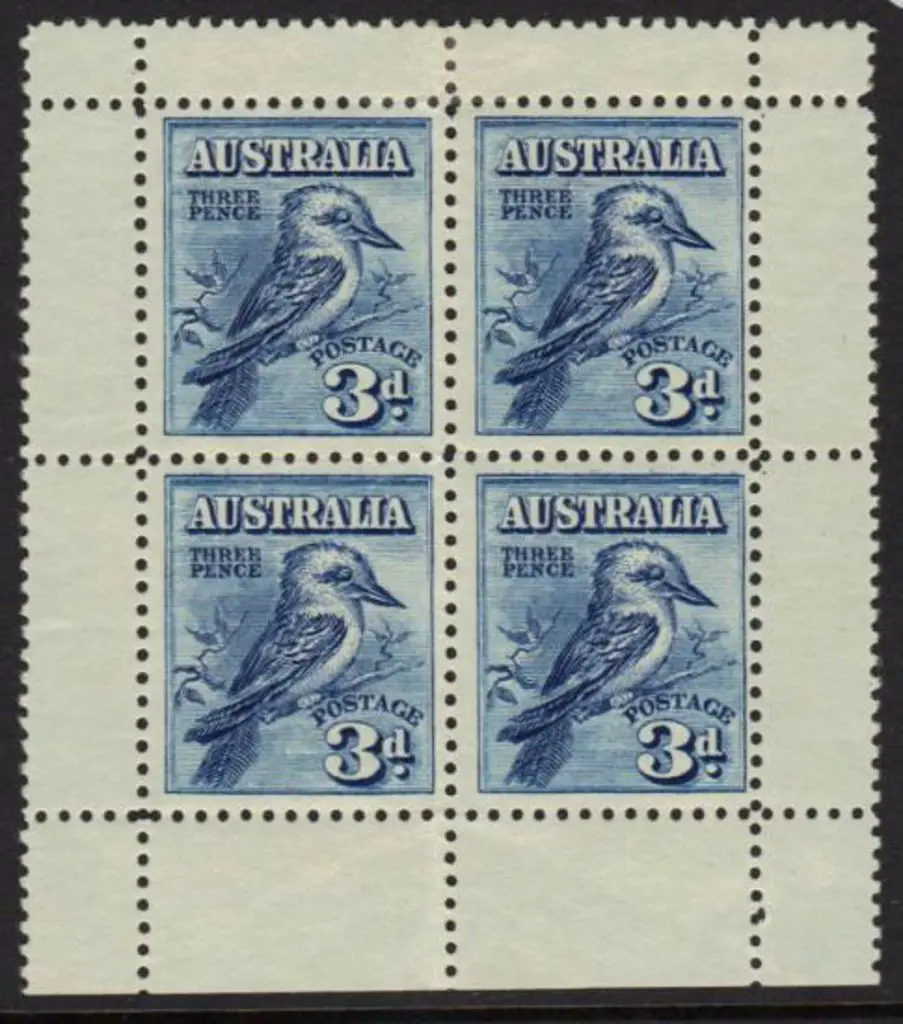 1928 Kookaburra Miniature Sheet. Light hinge ... Image 1++