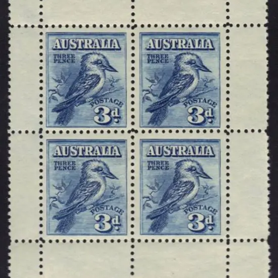 1928 Kookaburra Miniature Sheet. Fresh MUH with no ...