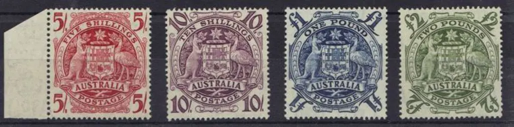 1949/50 Arms set of 4 to £2. Fresh MUH SG 224a/d Image 1++