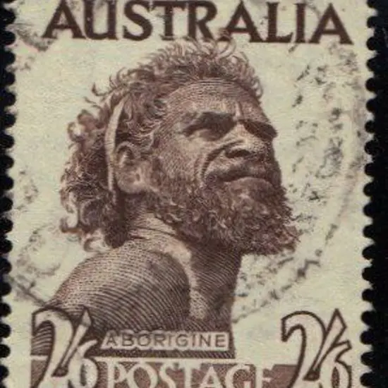 1952/65 2/6d aboriginal with wmk sideways inverted ...