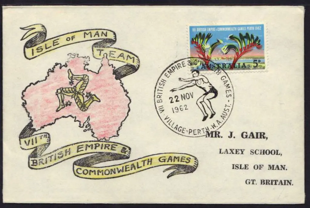 1962 (22nd Nov) 5d Commonwealth Games pmkd with ... Image 1++