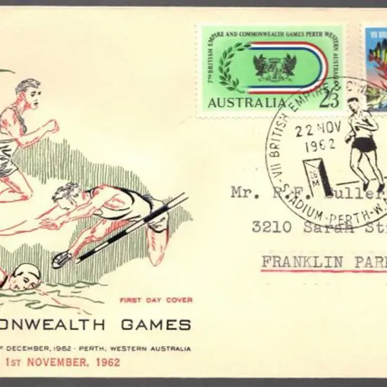 1962 British Empire & Commonwealth Games set of 25 ...