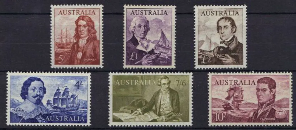 1963/65 Navigators set of 6 to £2. MUH SG 355/60 Image 1++