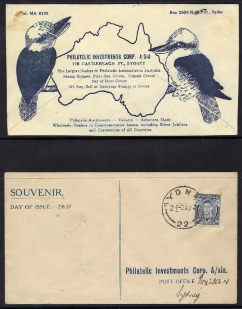 1937 (2nd Aug) 3d KGVI Die I (SG 168) FDC on ... Image 1++