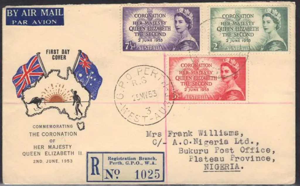 1953 (25th May) QEII Coronation set of 3 on ... Image 1++