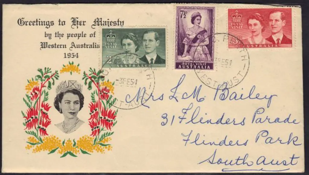 1954 (3rd Feb) Royal Visit set of 3 on Boan's ... Image 1++