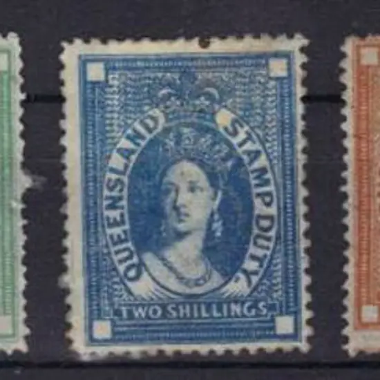 1871/72 fiscals. MLH range with 6d, 2/-, 5/-, 10/- ...