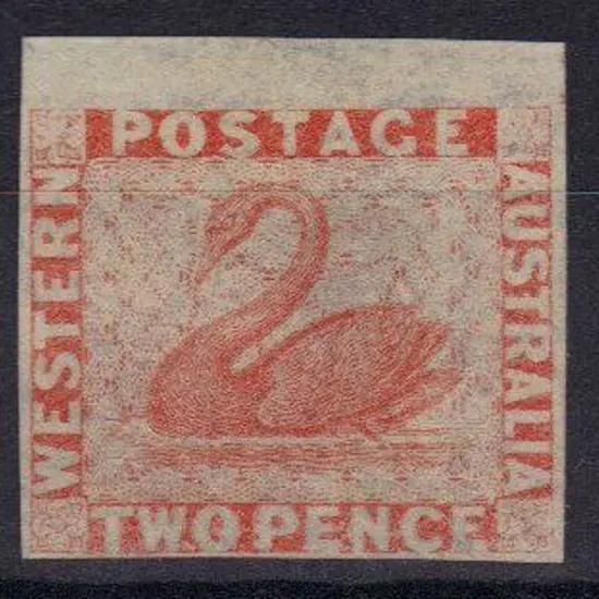 1860 2d orange-vermilion SG 25. Superb unused, no ...