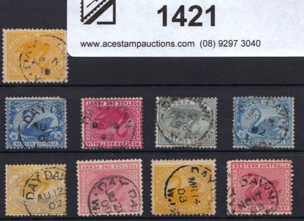 1902-1917 Day Dawn 3b cds's x 9 on a variety of ... Image 1++