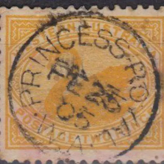 1905 (25th Feb) Princess Royal 3b bullseye on 2d ...