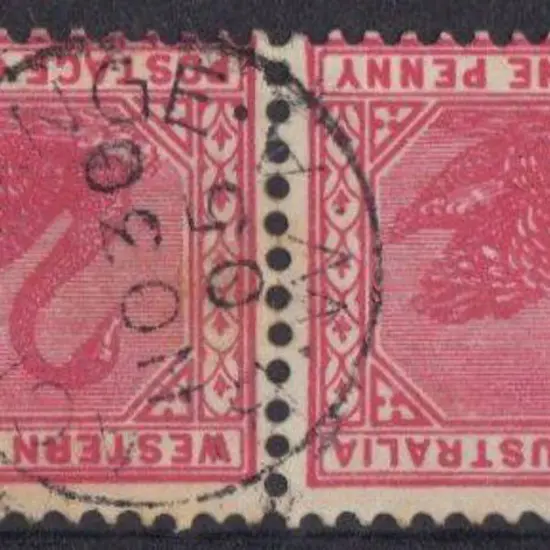 1905 (30th Nov) Black Range 3b cds. A full strike ...