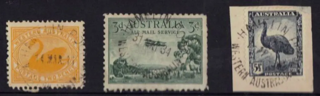 1911 (14th Mar) Hamelin Pool cds on 2d yellow ... Image 1++