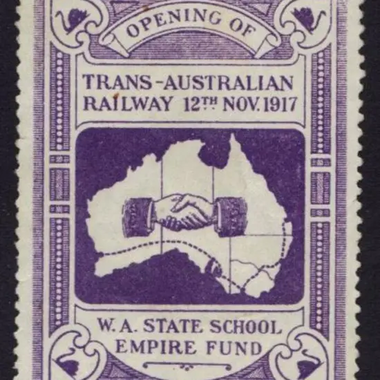 1917 (12 Nov) Opening of Trans-Australian Railway ...
