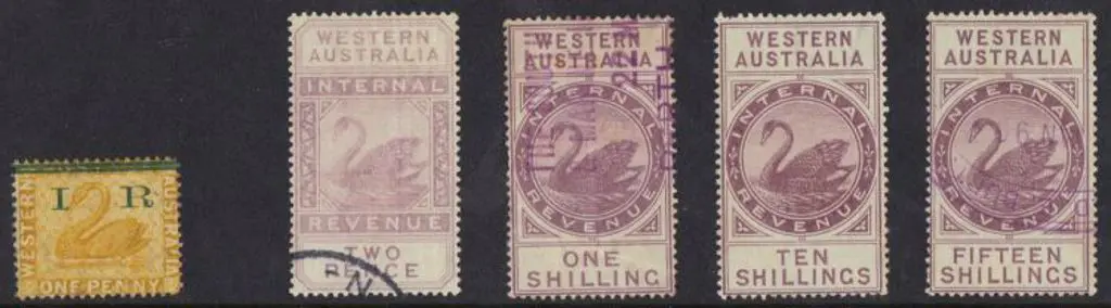 Revenues 1881 1d yellow brown ovptd "IR" with 2 ... Image 1++