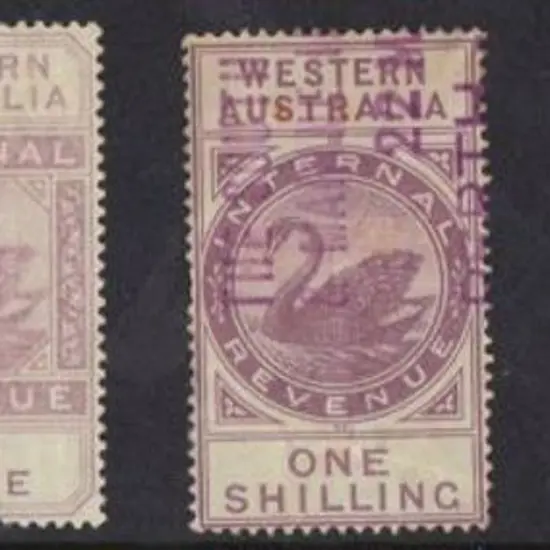 Revenues 1881 1d yellow brown ovptd "IR" with 2 ...