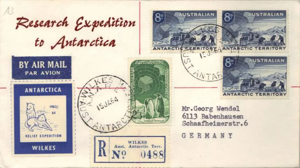 1964 (15th Jan) Wilkes Research Relief Expedition ... Image 1++