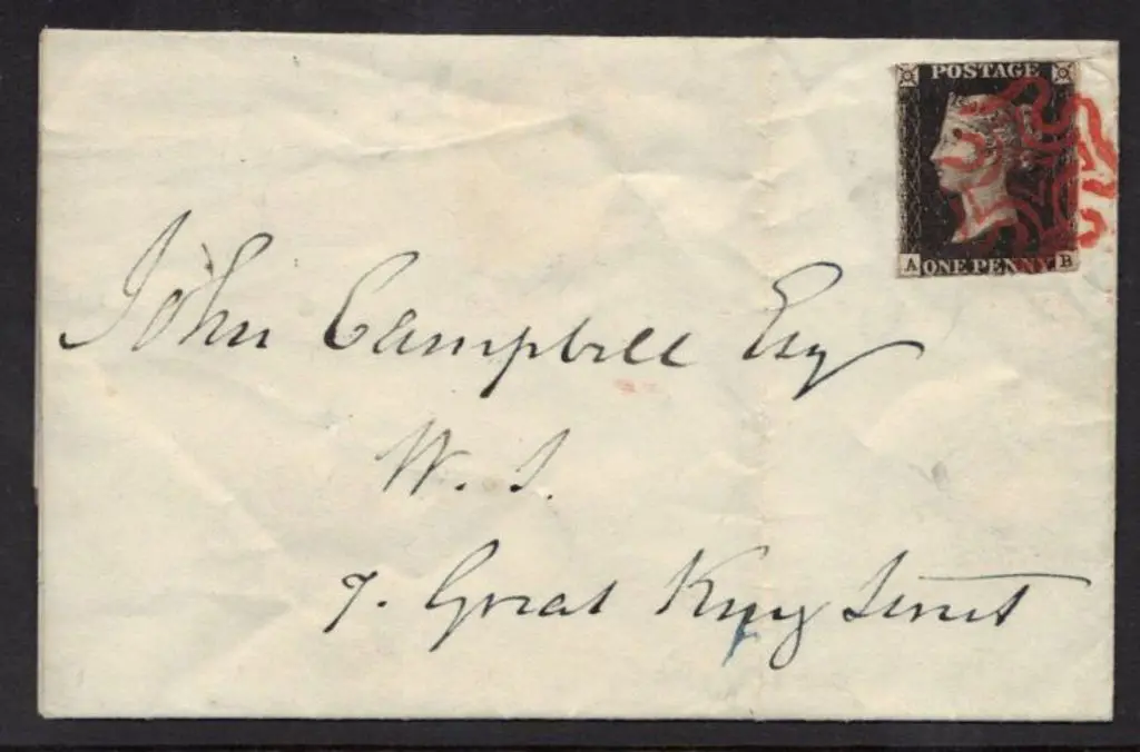 1840 1d black tied to entire with crisp red ... Image 1++