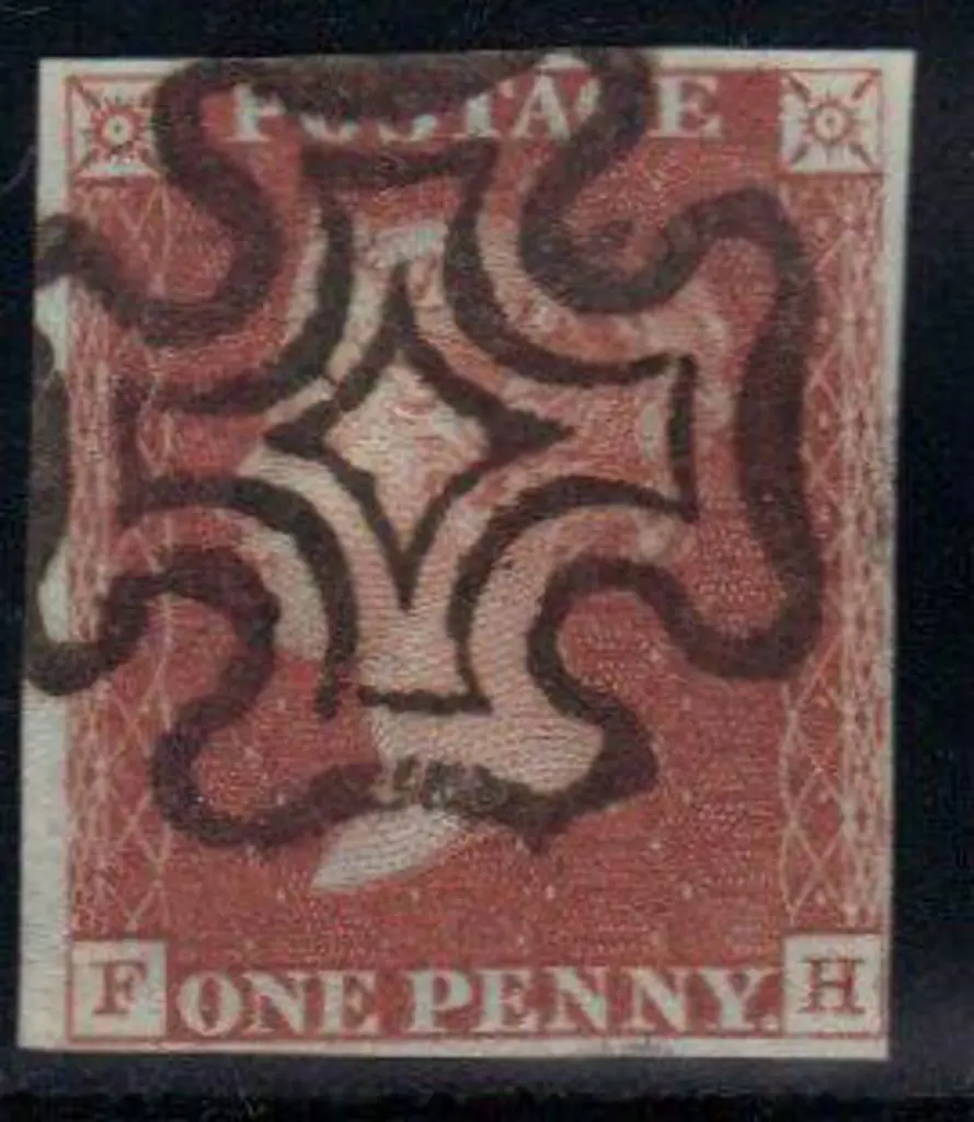1841 1d red-brown printed from Plate 11 of the ... Image 1++