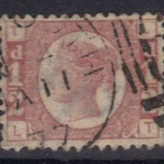 1870 ½d rose Plate 12 fine used & well centred. SG ...