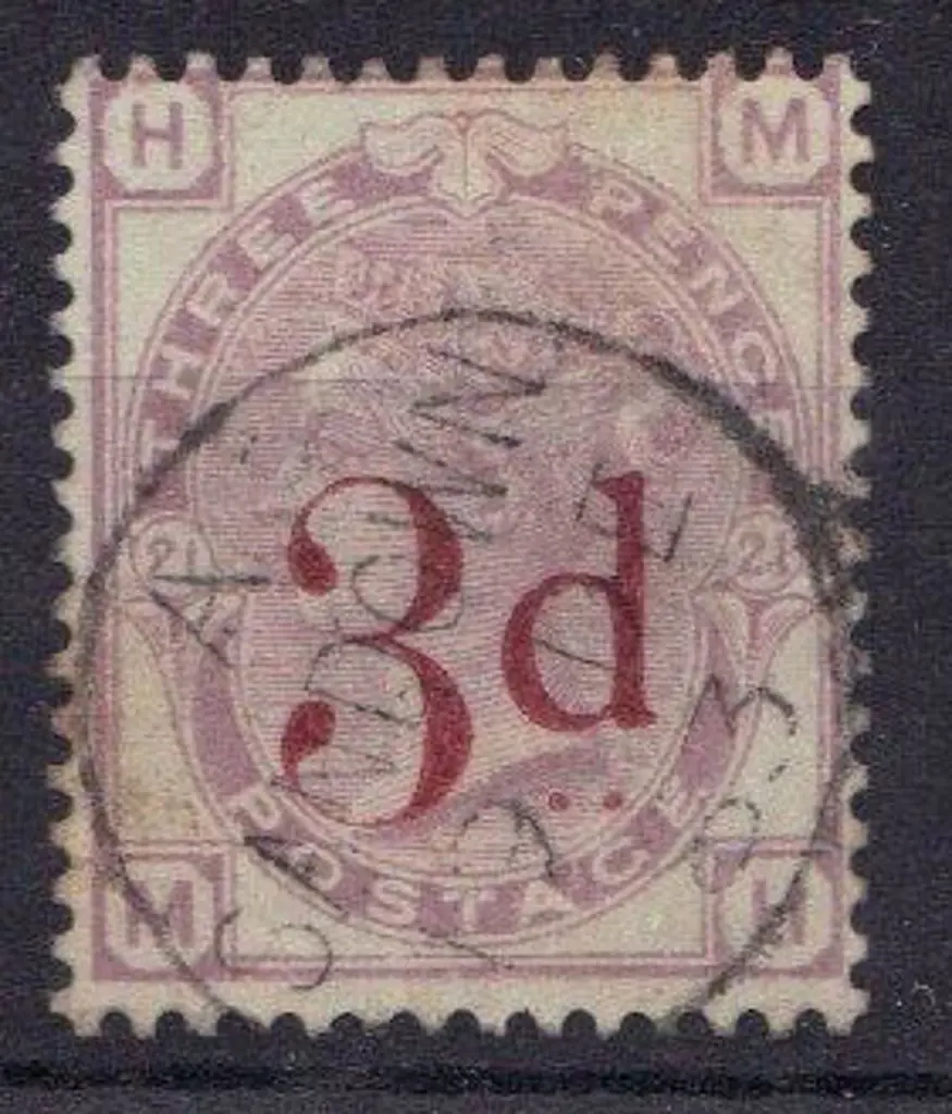 1883 3d on 3d lilac surcharge. Very F/U with an ... Image 1++