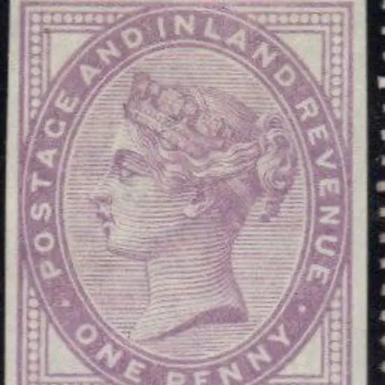 1881 1d mauve imperf single with wmk & good ...