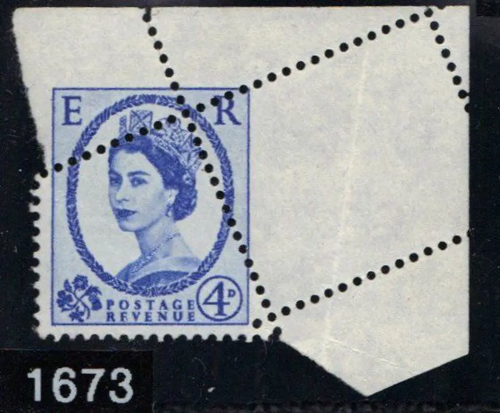 1958 4d QEII Wilding MUH top right corner marginal ... Image 1++