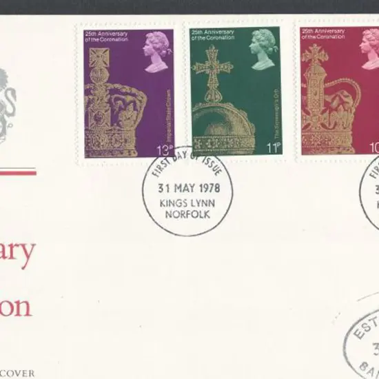 1978 (31st May) Coronation Anniv FDC with "ESTATE ...