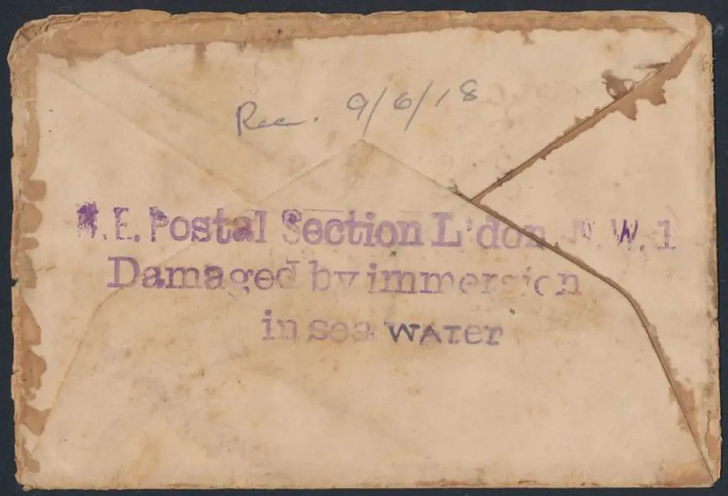 1918 Kenilworth Castle Explosion env with South ... Image 1++