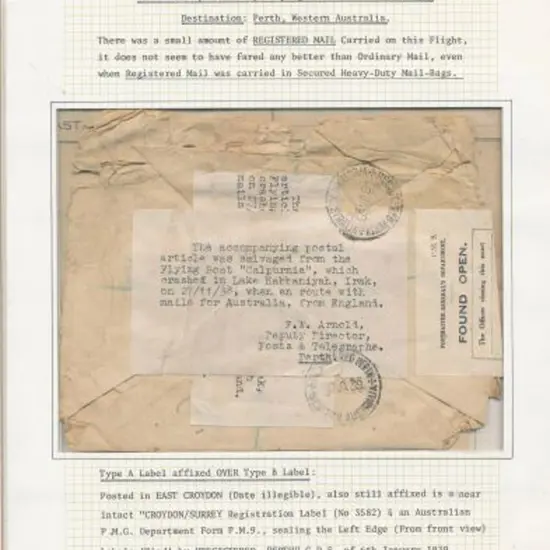 1938 Calpurnia (27th Nov) Empire Airways Flying ...