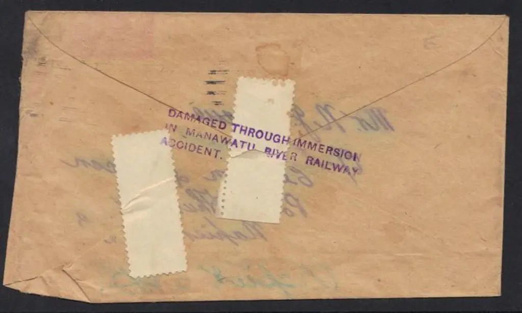 1946 Manawatu River Train Crash env from ... Image 1++