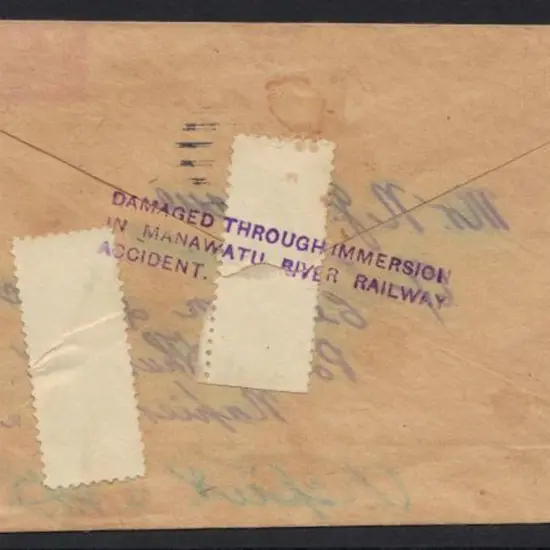 1946 Manawatu River Train Crash env from ...