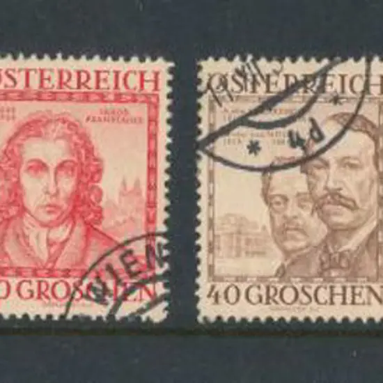 Austria 1934 Architects set of 6. F/U SG 739/44