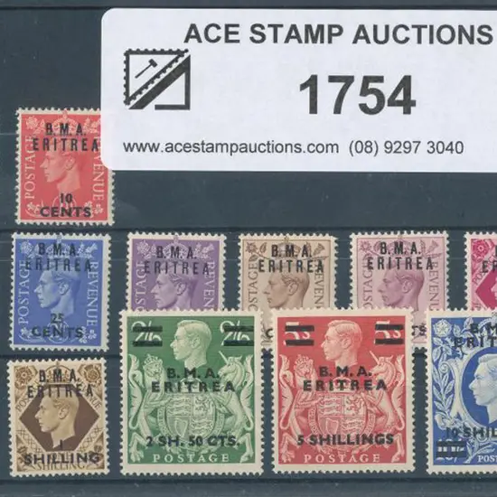 British Occupation of Italian Colonies 1948 ...