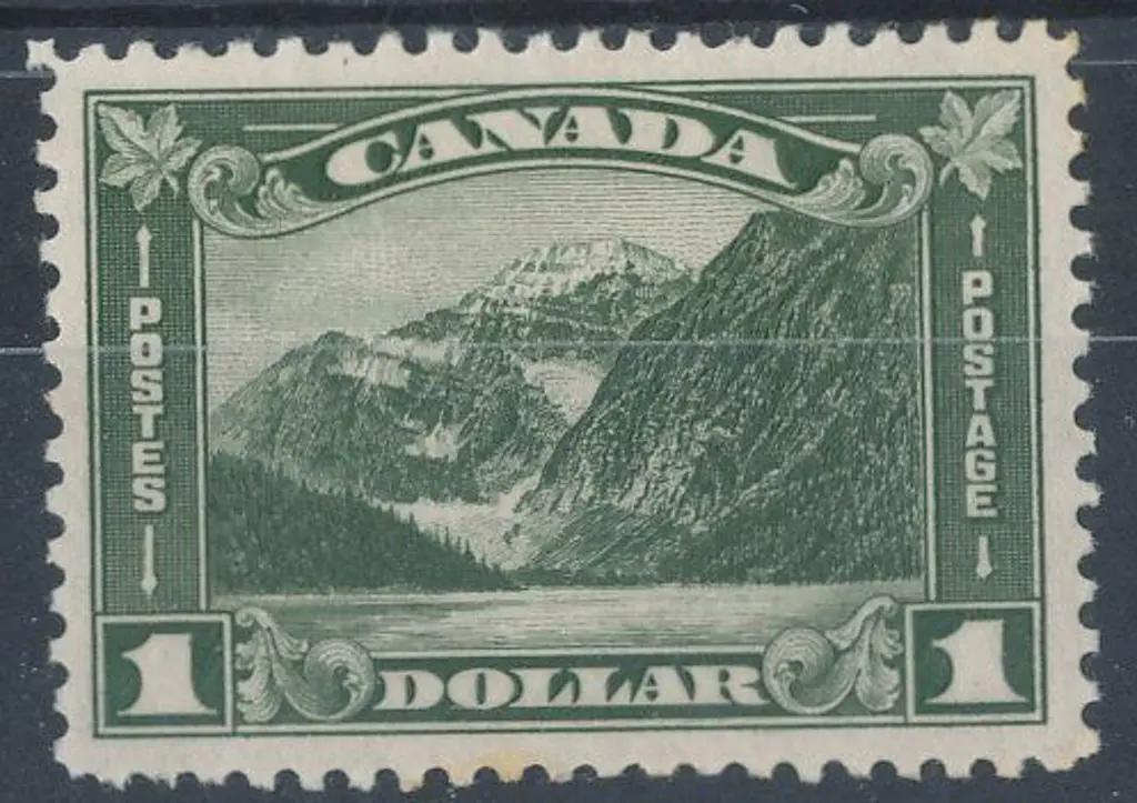 Canada 1930/1 $1 Mt. Edith Cavell. MLH with light ... Image 1++